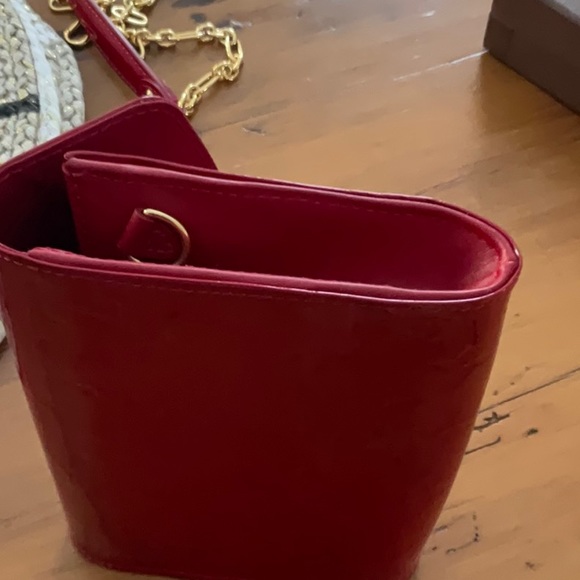 Louis Vuitton Bel Air pomme D Amour clutch or crossbody with chain - Picture 8 of 11